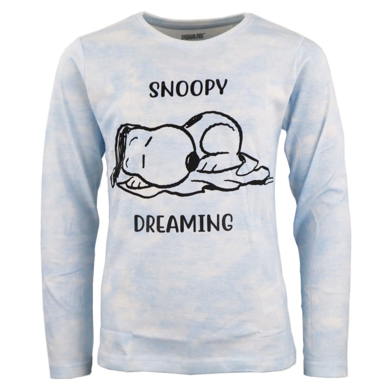 Snoopy Mädchen langarm Schlafanzug Pyjama - WS-Trend.de Dreams 134-164 Baumwolle