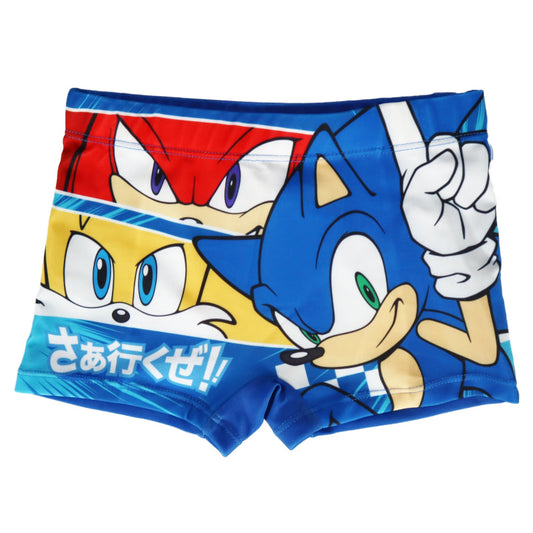 Sonic The Hedgehog Kinder Badehose Badeshorts - WS-Trend.de Shorts Bademode Gr 104-152