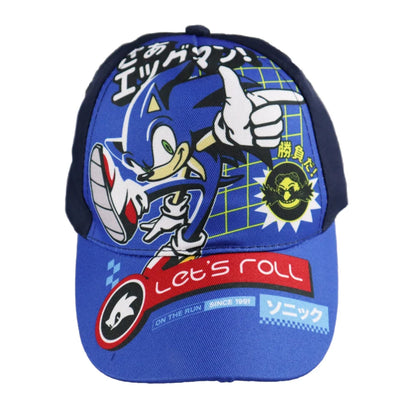 Sonic The Hedgehog Basecap Baseball Kappe - WS-Trend.de the Kinder Mütze Hut Jungen 52-54 Blau