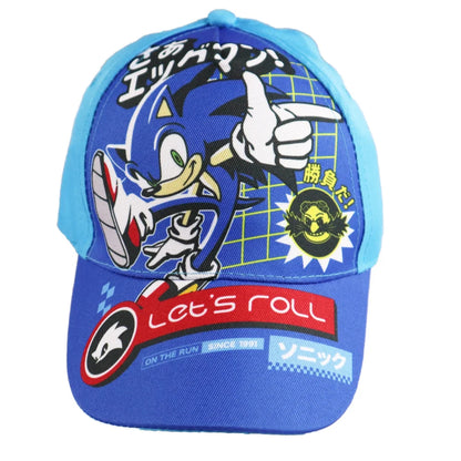 Sonic The Hedgehog Basecap Baseball Kappe - WS-Trend.de the Kinder Mütze Hut Jungen 52-54 Blau