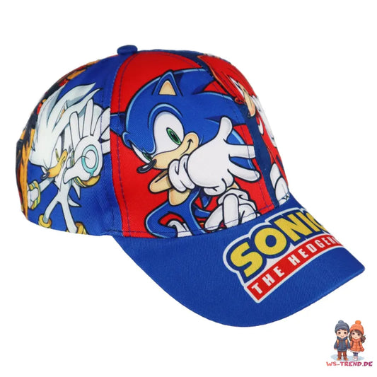 Sonic the Hedgehog Knukles Tails Basecap Baseball Kappe Mütze - WS-Trend.de Hut Jungen 53-55