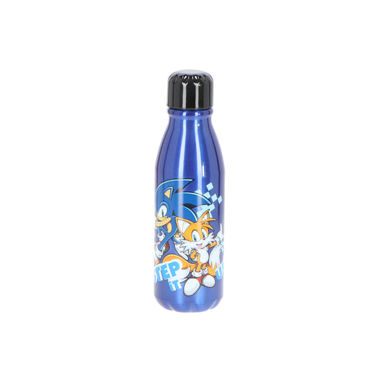 Sonic The Hedgedog Tails Aluminium Wasserflasche Trinkflasche Flasche 600 ml