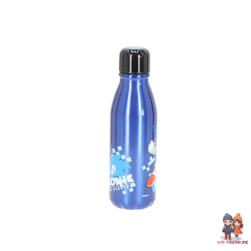 Sonic The Hedgedog Tails Aluminium Wasserflasche Trinkflasche Flasche 600 ml - WS-Trend.de