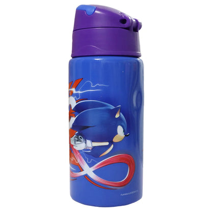 Sonic The Hedgedog ALU Sportflasche Wasserflasche Trinkflasche Flasche 500 ml - WS-Trend.de