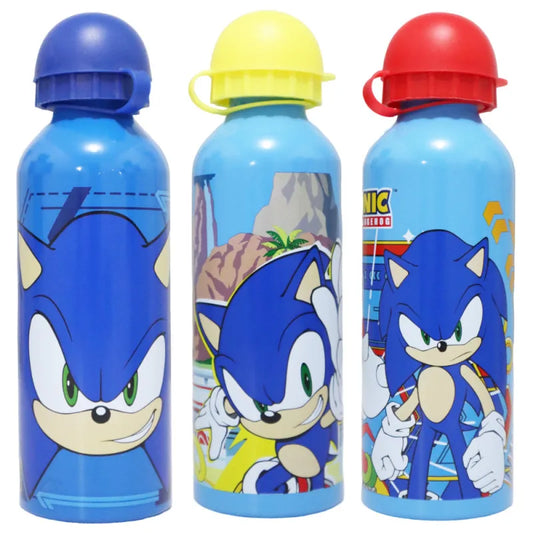 Sonic The Hedgedog Tails Aluminium Wasserflasche Trinkflasche Flasche 500 ml WS Trend.de