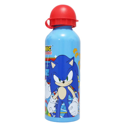 Sonic The Hedgedog Tails Aluminium Wasserflasche Trinkflasche Flasche 500 ml - WS-Trend.de