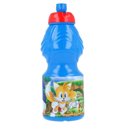 Sonic the Hedgehog 2 teiliges Lunch Set - WS-Trend.de - Brotdose mit 3 Kammern - Trinkflasche