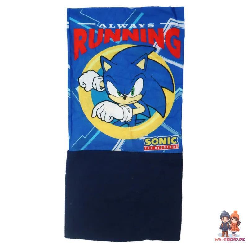 Sonic the Hedgehog Kinder Herbst Wintermütze Mütze mit Loop Snood - WS-Trend.de 52 54