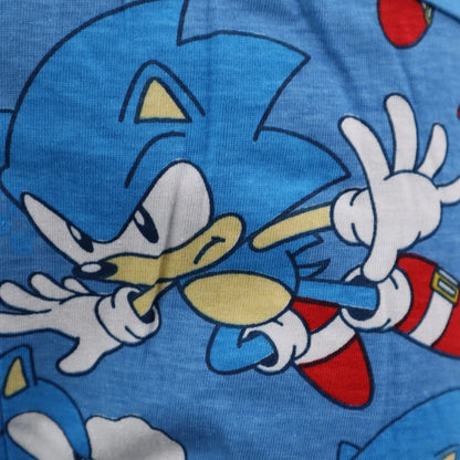 Sega Sonic The Hedgehog Jungen Kinder Pyjama - WS-Trend.de Schlafanzug 98-128 Baumwolle