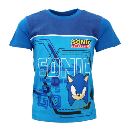 Sonic The Hedgehog Kinder Sommerset Shorts plus T-Shirt - WS-Trend.de 98-140 Baumwolle