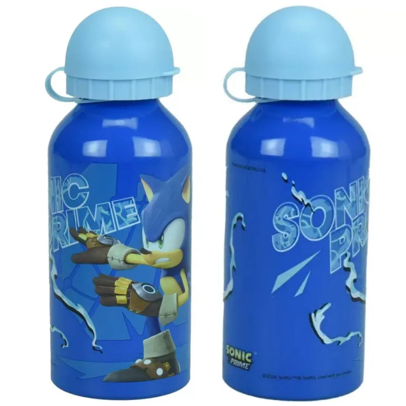 Sonic The Hedgedog ALU Sportflasche Wasserflasche Trinkflasche Flasche 400 ml WS Trend.de