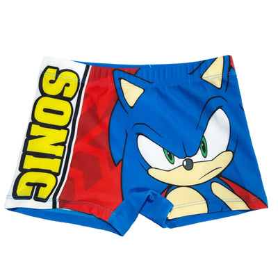 Sonic The Hedgehog Kinder Badehose Badeshorts - WS-Trend.de Shorts Bademode Gr 104-152
