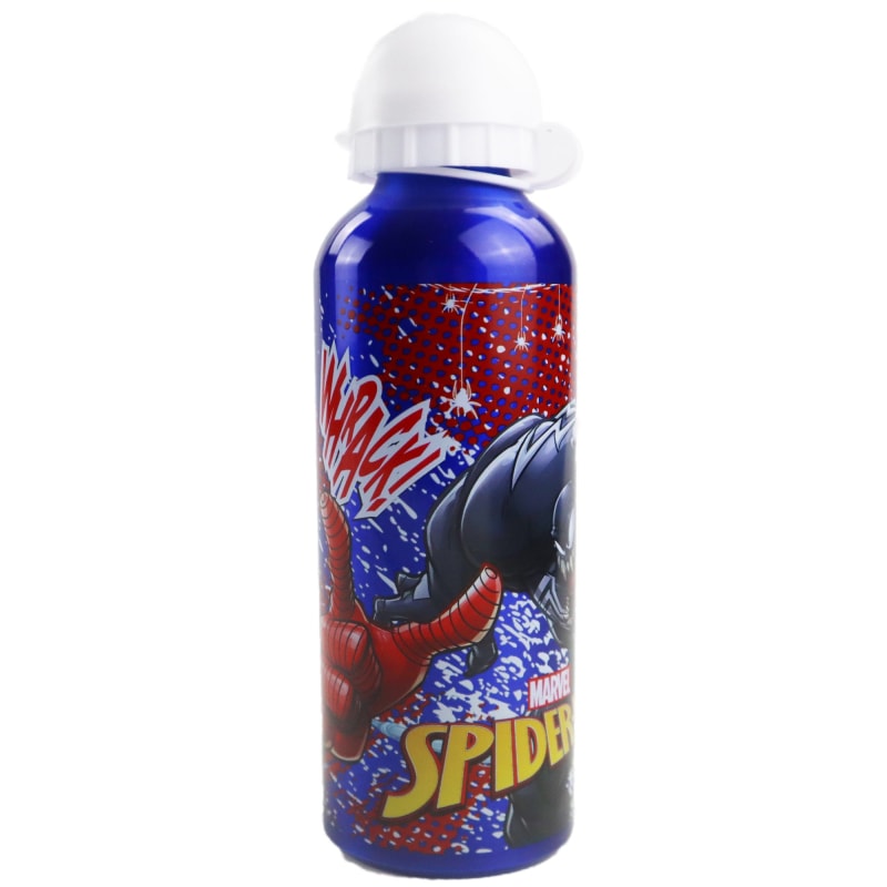 Marvel Spiderman Venom ALU - Wasserflasche Trinkflasche Flasche 500 ml - WS-Trend.de