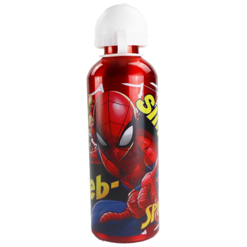 Marvel Spiderman Gwen ALU - Wasserflasche Trinkflasche Flasche 500 ml - WS-Trend.de