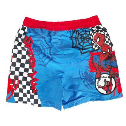 Marvel Spiderman Kinder Badehose Badeshorts Shorts Schwimmhose - WS-Trend.de Gr 98-128