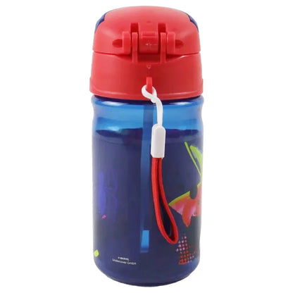 Marvel Spiderman 4 tlg Kinder Lunch Set Brotdose Trinkflasche Besteck - WS-Trend.de