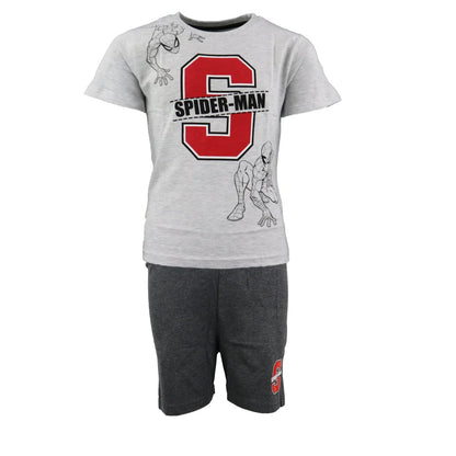 Marvel Spiderman Kinder kurzarm Pyjama - WS-Trend.de Schlafanzug kurz Nachtwäsche 104 - 134 baumwolle