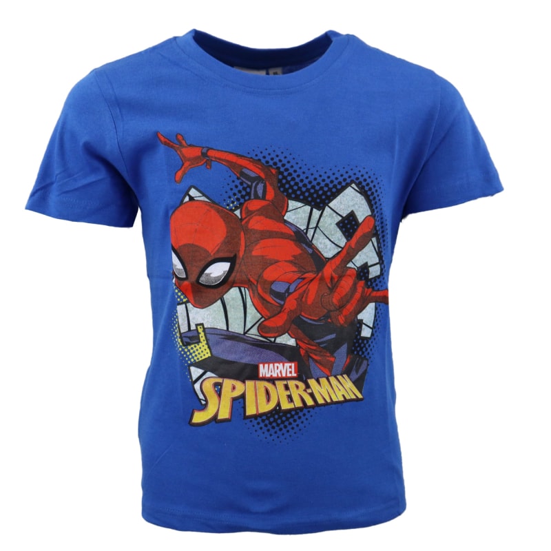 Marvel Spiderman Kurzarm T-Shirt - WS-Trend.de kurzarm Kinder Jungen Shirt 98 bis 128 Baumwolle