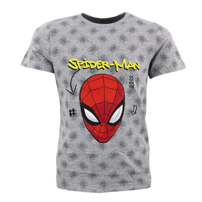 Marvel Spiderman T-Shirt Kurzarm Kinder Jungen Shirt - WS-Trend.de 104 bis 134 Baumwolle