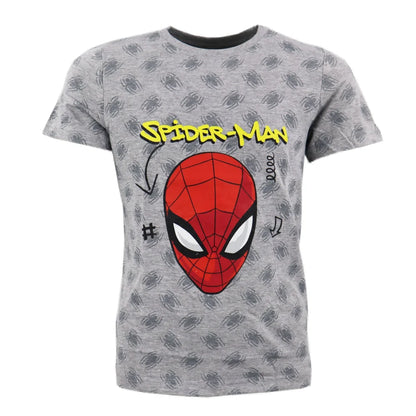 Marvel Spiderman T-Shirt Kurzarm Kinder Jungen Shirt - WS-Trend.de 104 bis 134 Baumwolle