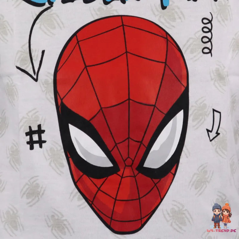 Marvel Spiderman T-Shirt Kurzarm Kinder Jungen Shirt - WS-Trend.de 104 bis 134 Baumwolle