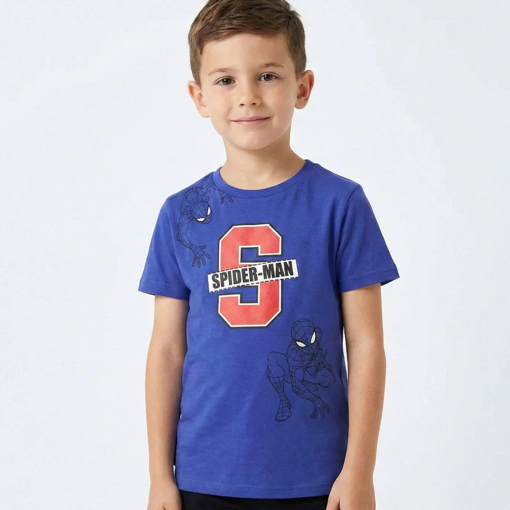 Marvel Spiderman Kinder Jungen T-Shirt Kurzarm Shirt - WS-Trend.de