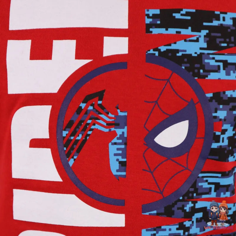Marvel Spiderman Kinder Jungen kurzarm T-Shirt - WS-Trend.de Kurzarm Shirt 98 bis 128 Baumwolle