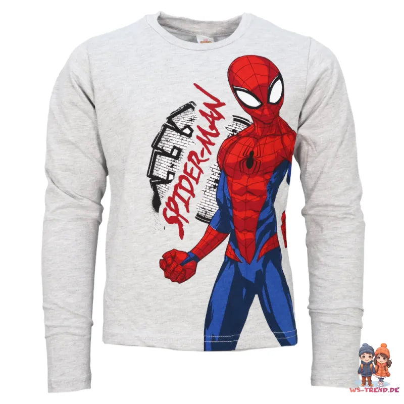 Marvel Spiderman Kinder Schlafanzug Pyjama Shirt Hosa - WS-Trend.de Hose Gr. 122-140