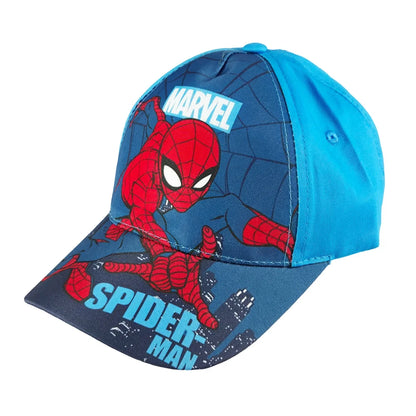 Marvel Spiderman Kinder Jungen Basecap Baseball Kappe Mütze - WS-Trend.de Gr. 52 - 54