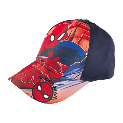 Marvel Spiderman Kinder Jungen Basecap Baseball Kappe Mütze - WS-Trend.de Gr. 52 - 54