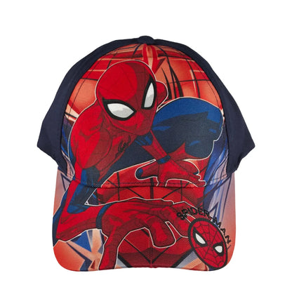 Marvel Spiderman Kinder Jungen Basecap Baseball Kappe Mütze - WS-Trend.de Gr. 52 - 54