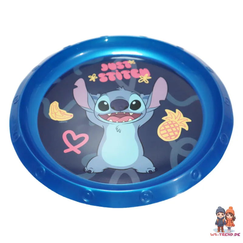 Disney Stitch Kinder Geschirr-Set 3 teilig Becher Teller Schüssel Frühstücksset - WS-Trend.de