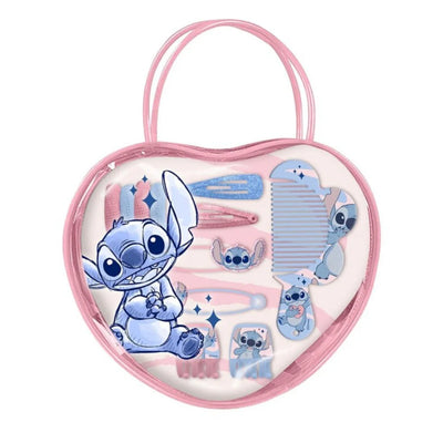 Disney Stitch 11 tlg. Kinder Haarstyling Set Kamm Haarspange Haargummis - WS-Trend.de