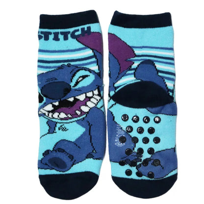Disney Stitch Kinder lange ABS Socken Stopersocken anti Rutsch 2er Set - WS-Trend.de Gr. 23 - 34