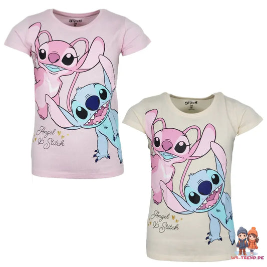 Disney Lilo und Stitch Kinder kurzarm T-Shirt Shirt - WS-Trend.de Gr. 92-128 100% Baumwolle