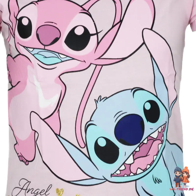 Disney Lilo und Stitch Kinder kurzarm T-Shirt Shirt - WS-Trend.de Gr. 92-128 100% Baumwolle