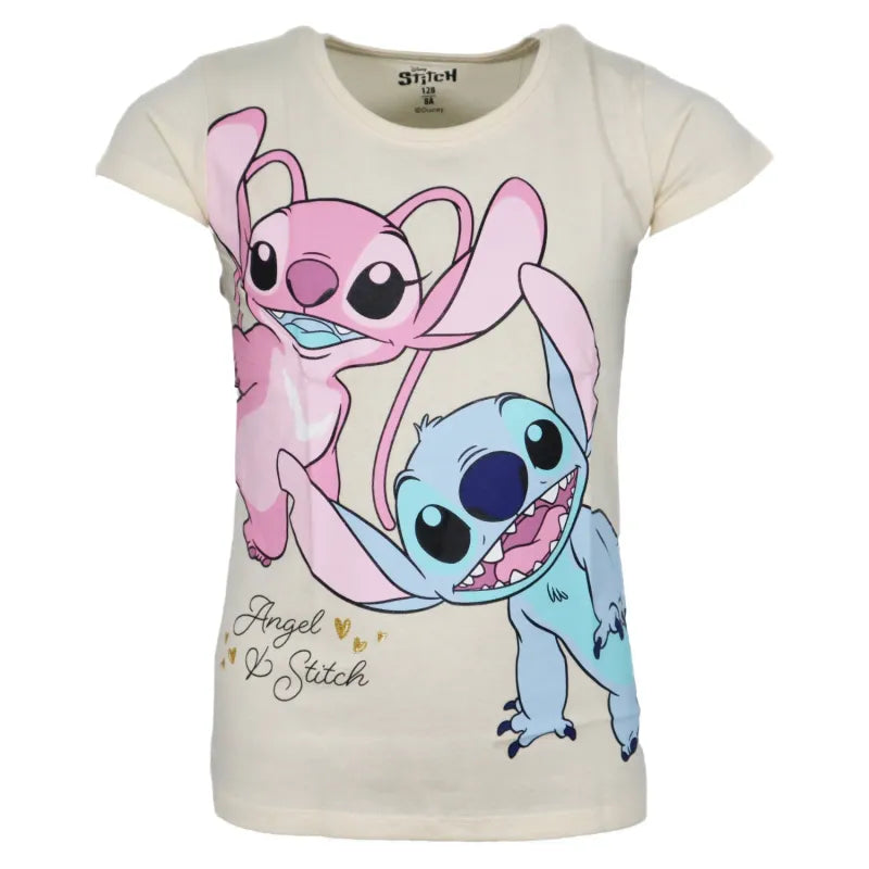 Disney Lilo und Stitch Kinder kurzarm T-Shirt Shirt - WS-Trend.de Gr. 92-128 100% Baumwolle