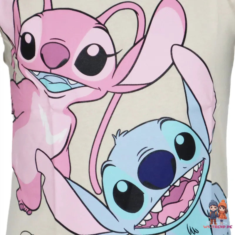 Disney Lilo und Stitch Kinder kurzarm T-Shirt Shirt - WS-Trend.de Gr. 92-128 100% Baumwolle