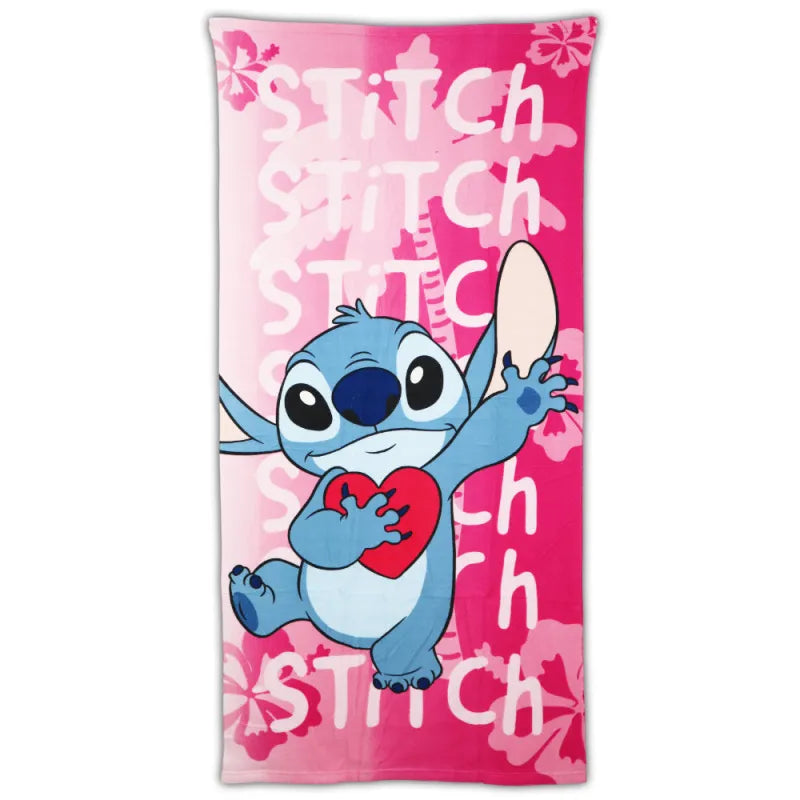 Disney Lilo und Stitch Mikrofaser Strandtuch Badetuch XL 70x140 cm - WS-Trend.de