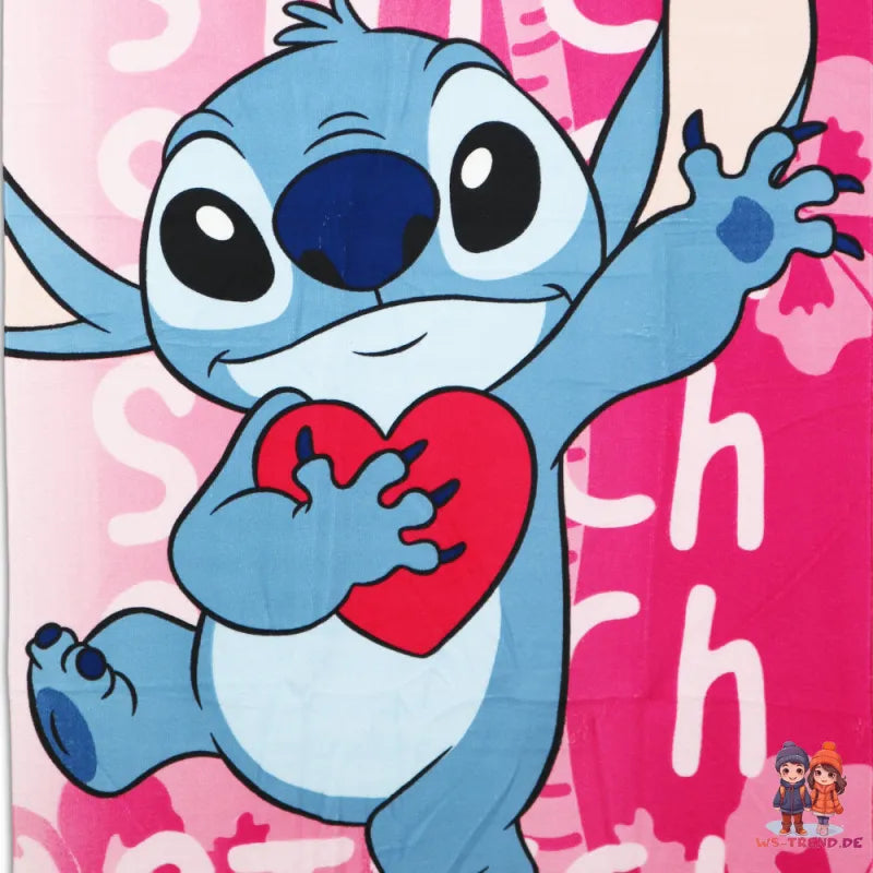 Disney Lilo und Stitch Mikrofaser Strandtuch Badetuch XL 70x140 cm - WS-Trend.de
