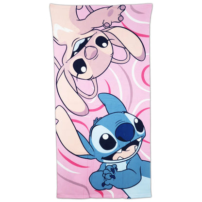 Disney Lilo und Stitch Angel Mikrofaser Strandtuch Badetuch XL 70x140 cm - WS-Trend.de