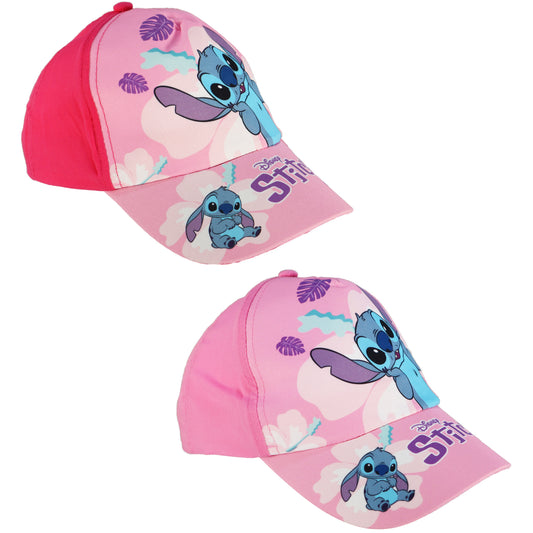 Disney Stitch Kinder Mädchen Basecap Baseball Kappe Mütze