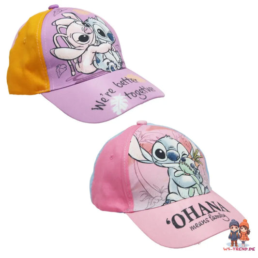 Disney Lilo und Stitch Angel Kinder Basecap Baseball Kappe Mütze - WS-Trend.de