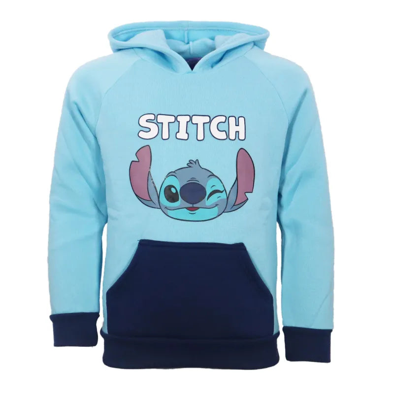 Disney Lilo u Stitch Kinder Fleece Hoodie Kapuzenpullover Pulli Pullover - WS-Trend.de 92-128