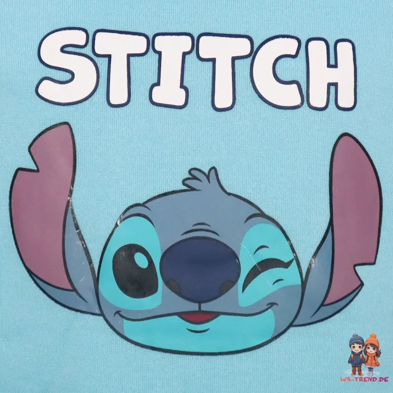 Disney Lilo u Stitch Kinder Fleece Hoodie Kapuzenpullover Pulli Pullover - WS-Trend.de 92-128