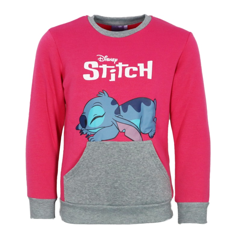 Disney Stitch Kinder Fleece Joggingset Sporthose Hose Sweater Jacke - WS-Trend.de 98-128