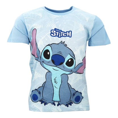 Disney Stitch Jungen Kinder Sommerset Shorts plus T-Shirt - WS-Trend.de 98-128 Baumwolle