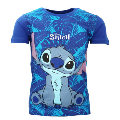Disney Stitch Jungen Kinder Sommerset Shorts plus T-Shirt - WS-Trend.de 98-128 Baumwolle