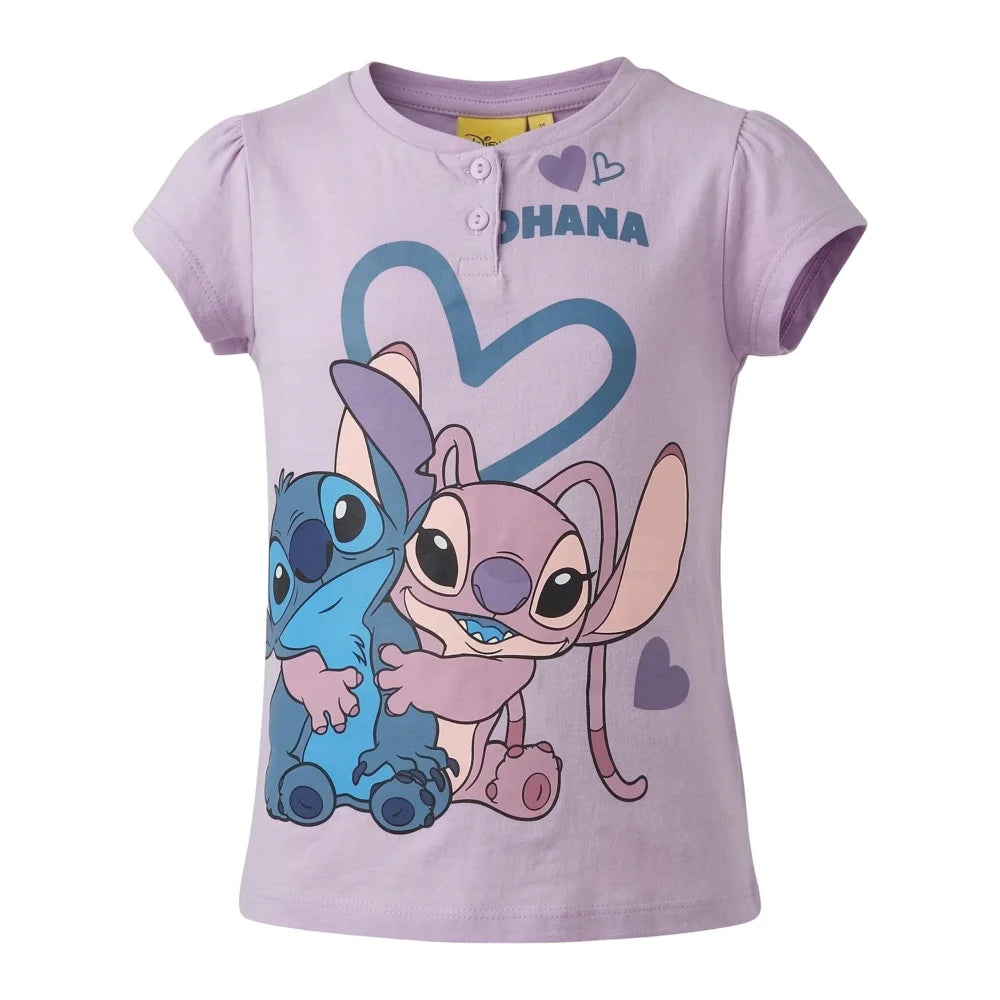 Disney Lilo und Stitch Kinder Mädchen Schlafanzug Pyjama Shirt Hose - WS-Trend.de