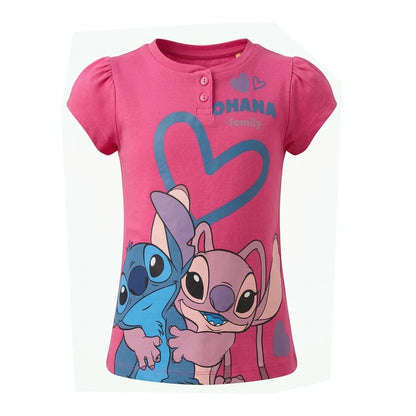 Disney Lilo und Stitch Kinder Mädchen Schlafanzug Pyjama Shirt Hose - WS-Trend.de